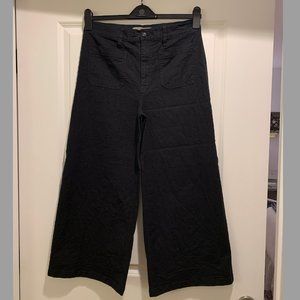 J.Crew TALL 'Point Sur' Wide-leg Crop Pant